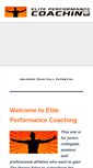 Mobile Screenshot of eliteperform.com